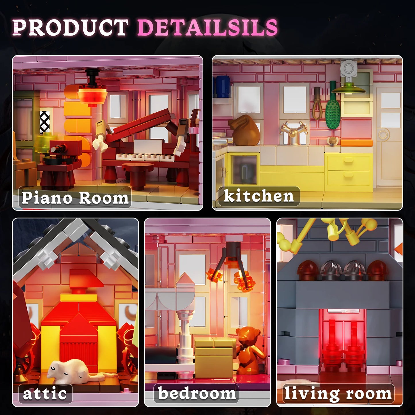 Coraline House Building Block Set™